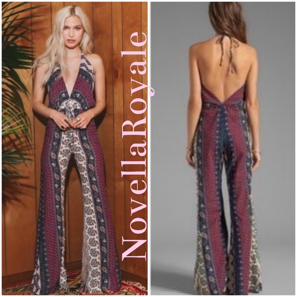 Novella Royale Pants - Novella Royale Lady Halter Jumpsuit